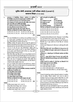 3rd Grade Teacher Level-I & II PYQ Book With Details Explanation thumbnail 3