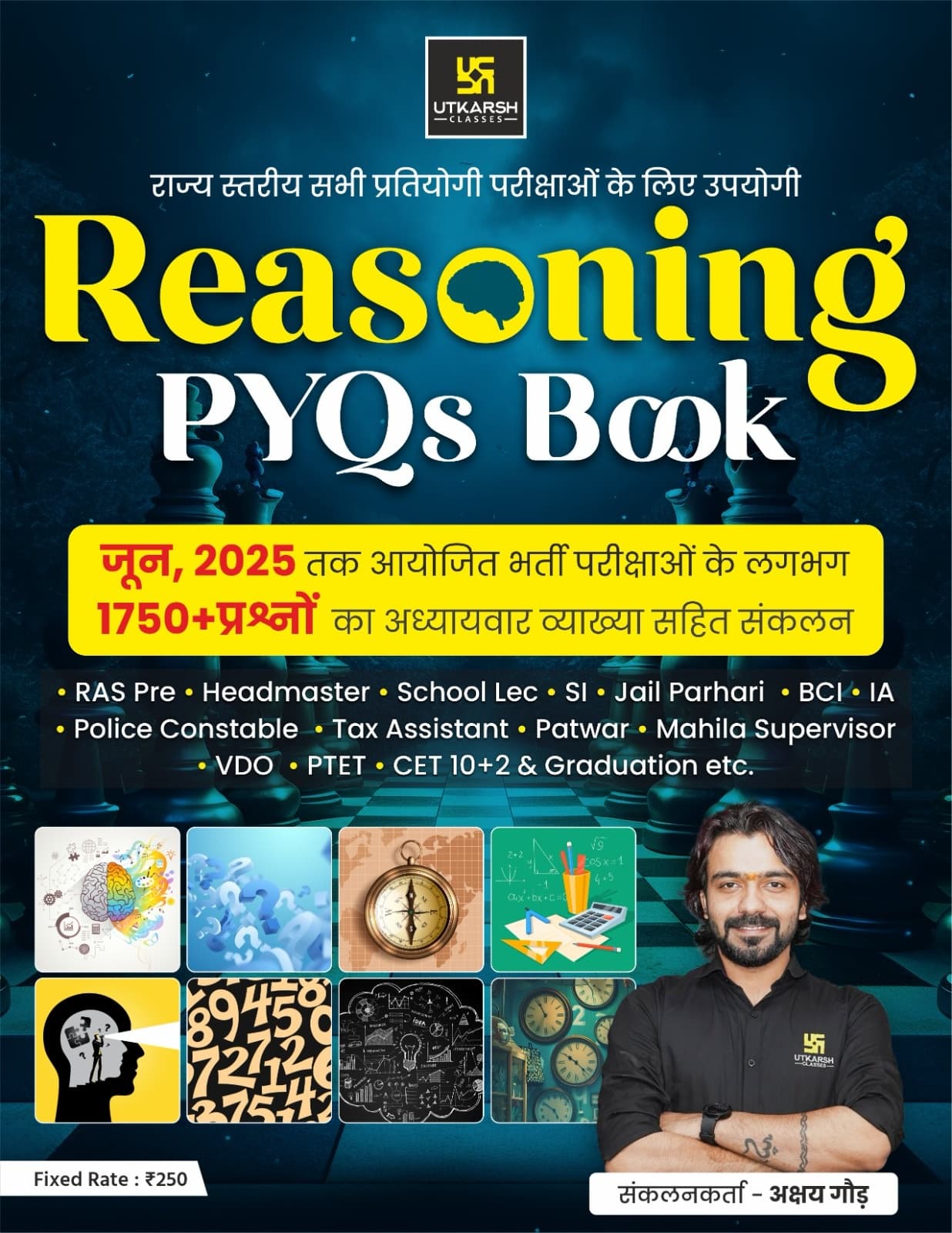Reasoning PYQ Book-2025 By Akshay Gaur