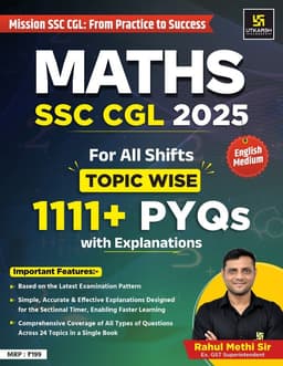 Maths SSC CGL 2025 PYQ Book by Rahul Methi Sir (English Medium) thumbnail 2