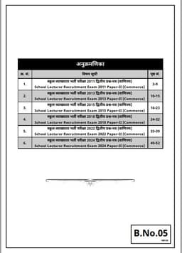 School Lecturer 1st Grade Exam-2025 2nd Paper Commerce (Set of 5 Books) thumbnail 6
