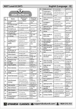 REET Level-II (Class 6 to 8) Social Studies (Language-II: English Grammar) thumbnail 4