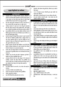 Rajasthan Current Affairs Monthly Magazine (April) 2026 (Ank-58) thumbnail 4