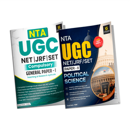 UGC NET/JRF/SET Paper-I Teaching & Research Aptitude + Paper-II Political Science Combo (English Medium) thumbnail 1