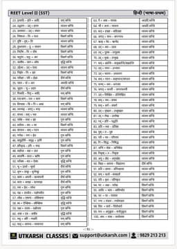 REET Level-II (Class 6 to 8) Social Studies (Language - I : Hindi Grammar) thumbnail 4