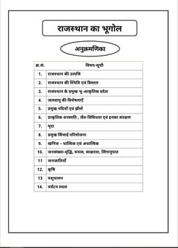 RAS Pre Exam 2026 – Geography of Rajasthan thumbnail 2